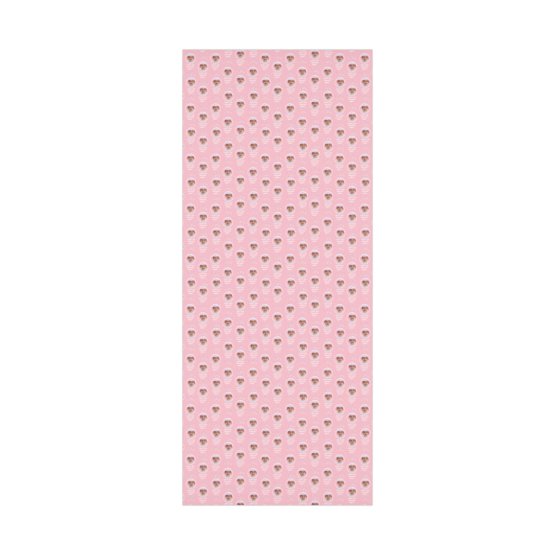 Custom Photo Birthday Wrapping Paper Personalized Gift Wrap with Picture and Message, Unique Birthday Party Gift Wrap, Custom Paper