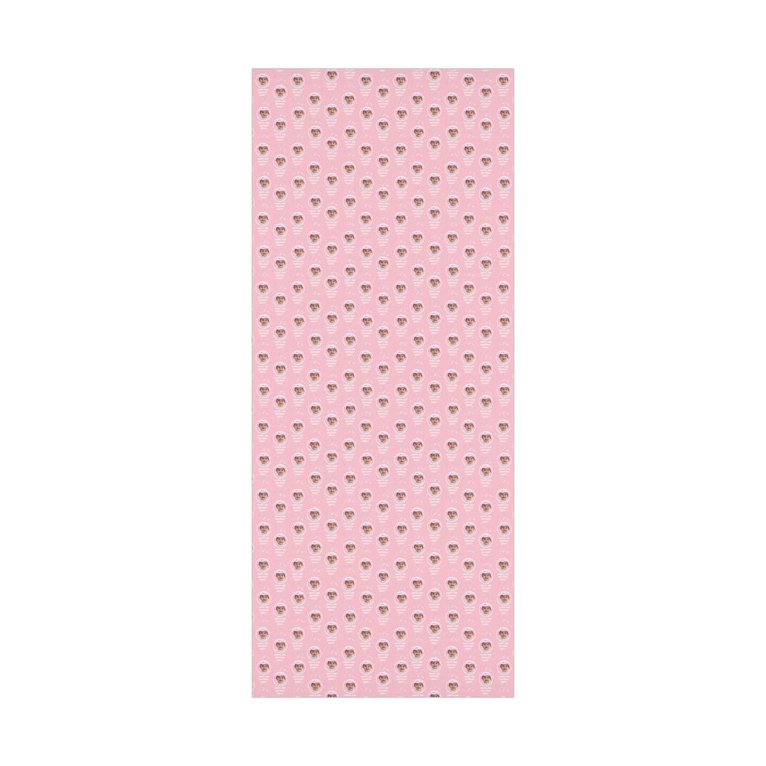 Custom Photo Birthday Wrapping Paper Personalized Gift Wrap with Picture and Message, Unique Birthday Party Gift Wrap, Custom Paper