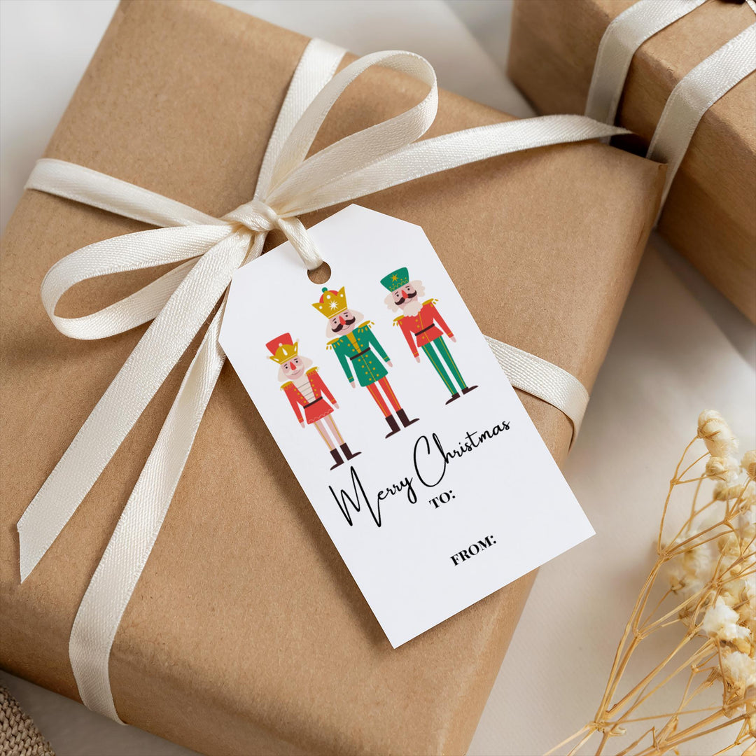 Holiday Gift Tags Nutcrackers