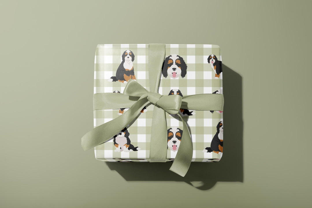 Bernedoodle Wrapping Paper