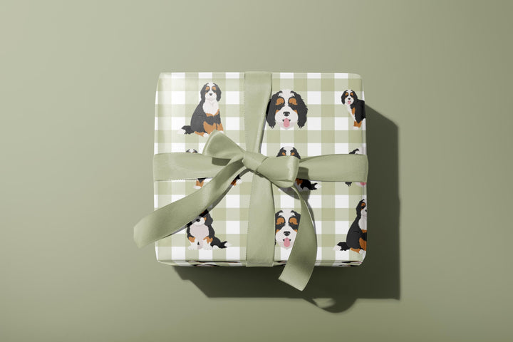 Bernedoodle Wrapping Paper