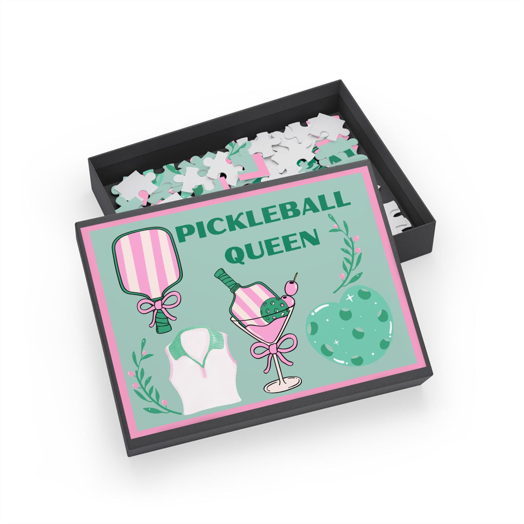 Pickleball Queen Puzzle - Fun Indoor Activity for Pickleball Lovers, Unique Gift for Sports Enthusiasts, Family Game Night, Home Decor