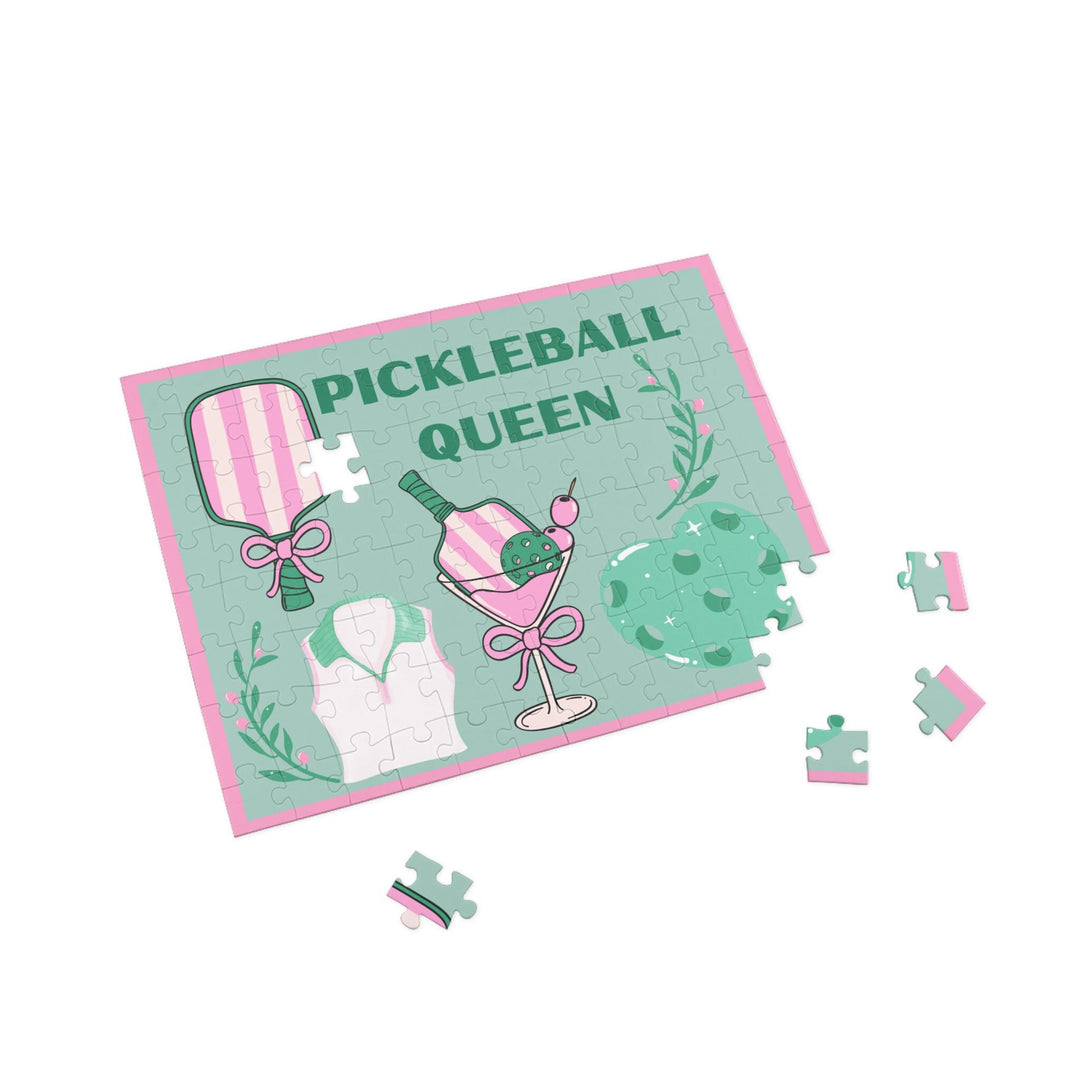 Pickleball Queen Puzzle - Fun Indoor Activity for Pickleball Lovers, Unique Gift for Sports Enthusiasts, Family Game Night, Home Decor