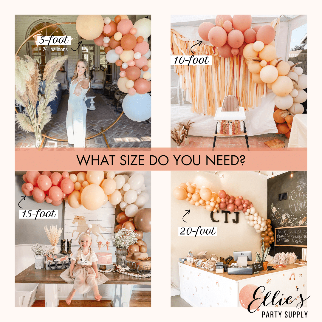 White Wedding Balloon Garland Kit