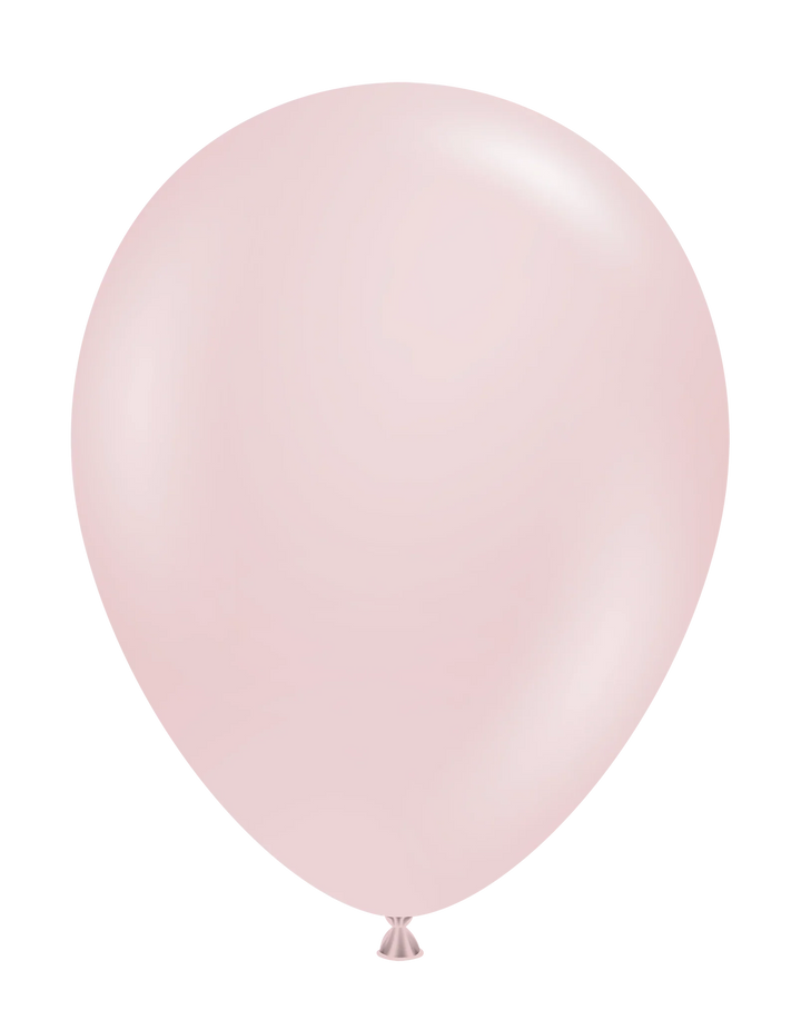 Premium Cameo-Blush Latex Balloon Cluster (5", 11” and 17”)