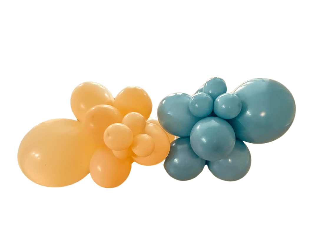 Premium Slate Blue Latex Balloon Cluster (5", 11” and 17”)