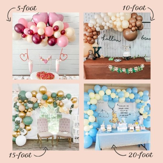 Whimsy Princess Balloon Garland Kit