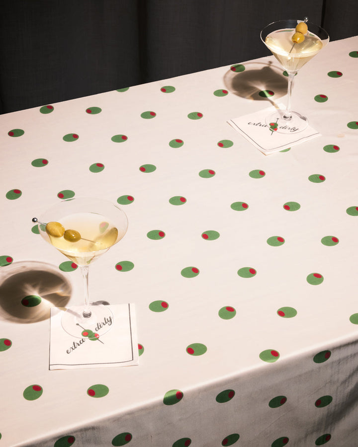 Extra Dirty Tablecloth - reusable tablecloth