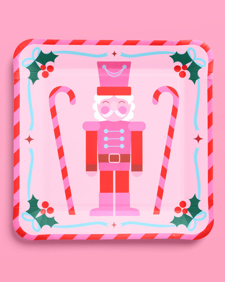 Nutcracker Plates - 25 paper plates