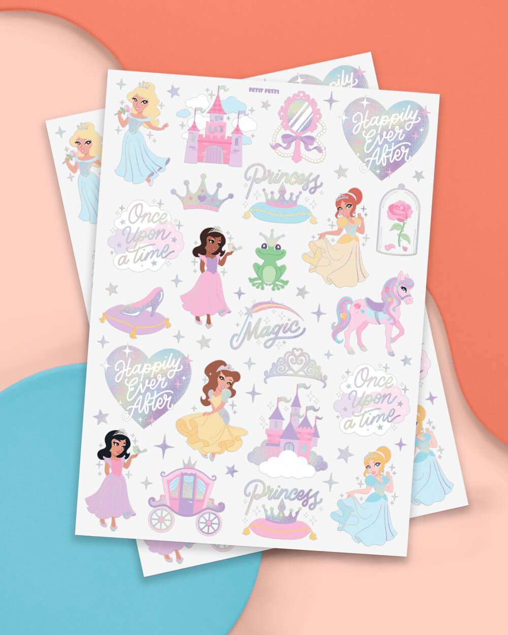 Princess Tats - 46 temporary tattoos